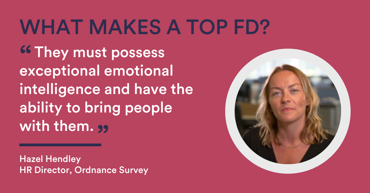 What makes a top FD - the HR perspective