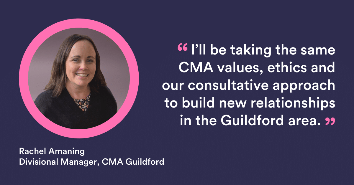 CMA Recruitment Guildford - Meet the Team - Rachel Amaning