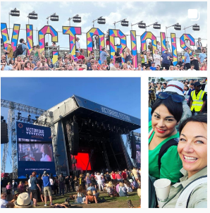 Fun at Victorious Festival for CMA Portsmouth