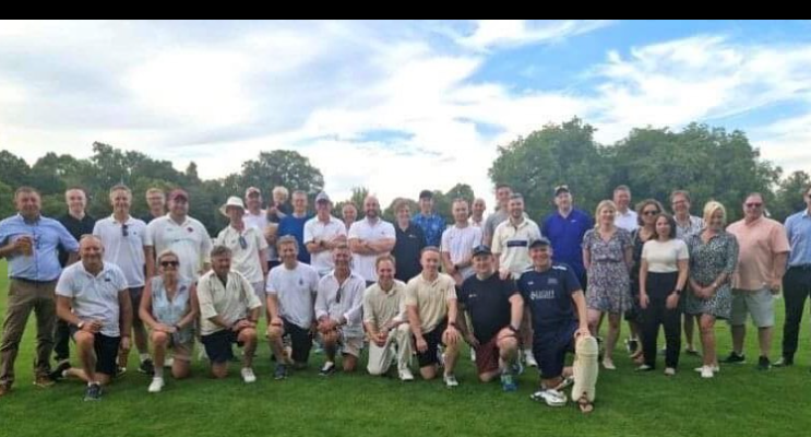 Richard, George and the CMA team came together for a T20 charity cricket match, raising a whopping £1200 for Motor Neuron Disease.