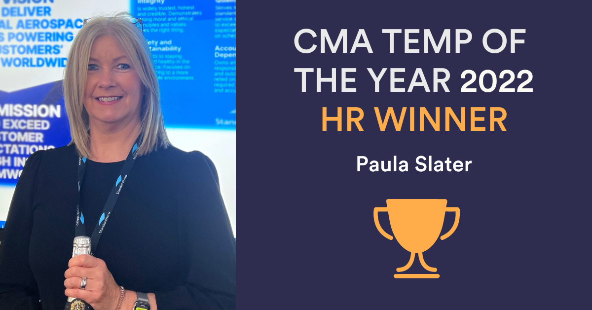 HR CMA Temp of the Year: Paula Slater