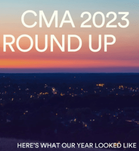 This is a brilliant recap of a successful and rewarding year at CMA.