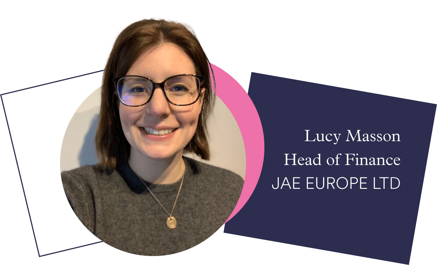 Lucy Masson - Head of Finance JAE Europe - International Women's Day 2024