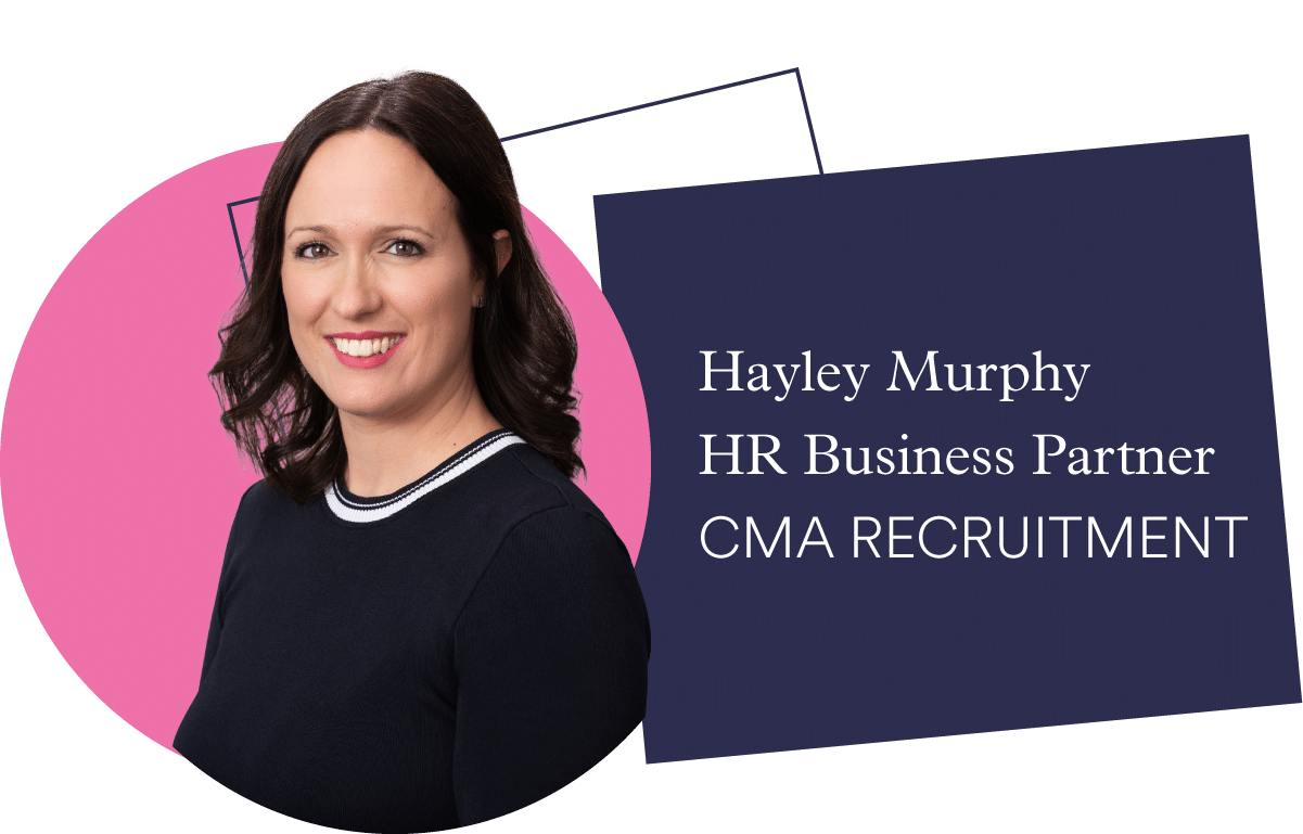 Hayley Murphy HR Business Partner at CMA - International Women's Day 2024